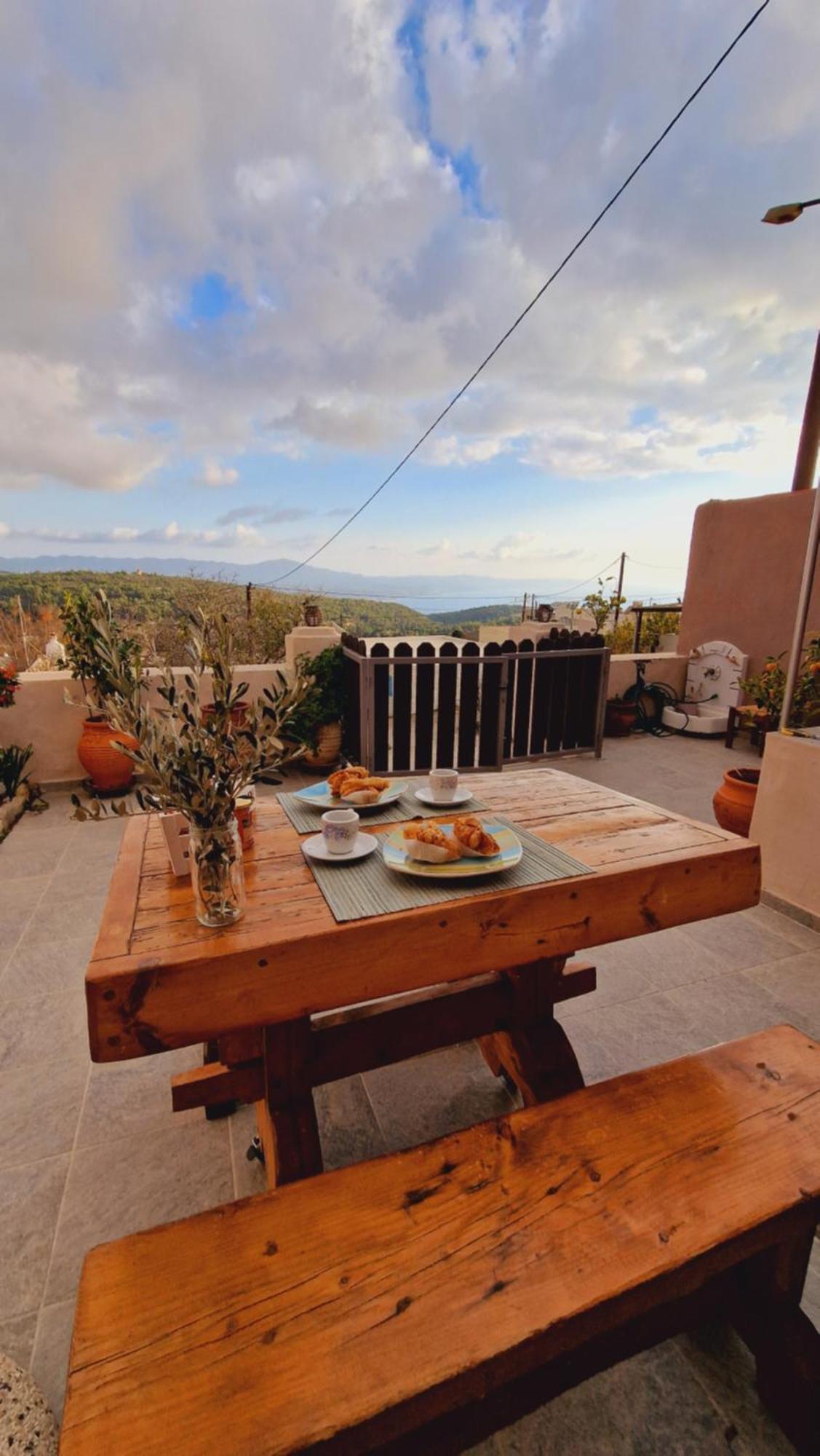 Seva Monolithos House Villa Exterior foto